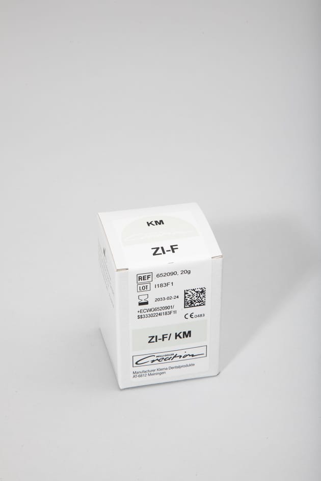 ZI-F / Correction Powder KM, 20 g 652090 – Creation Willi Geller International GmbH, Leucitkeramik
