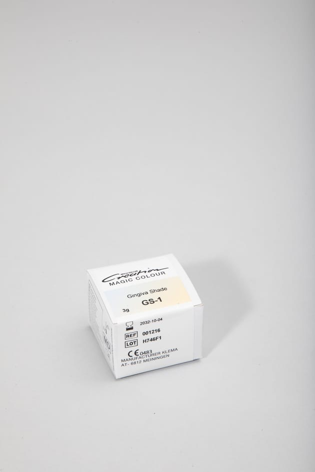 Magic Colour Gingiva Shade GS-1 raspberry, 3 g 001216 – Creation Willi Geller International GmbH, Glaskeramik