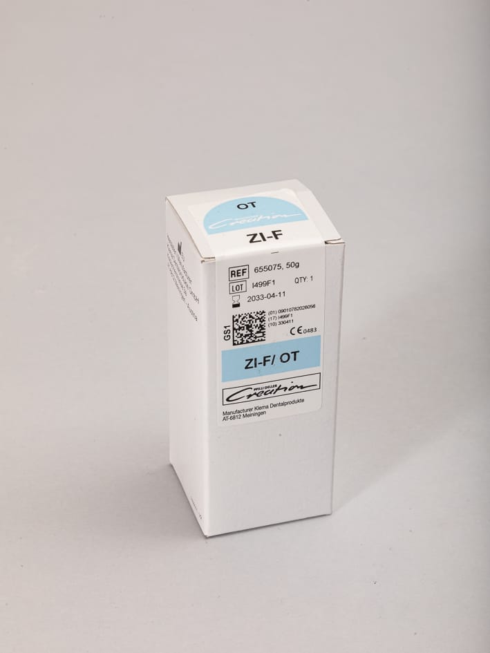 ZI-F / Transpa OT opal, 50 g 655075 – Creation Willi Geller International GmbH, Leucitkeramik