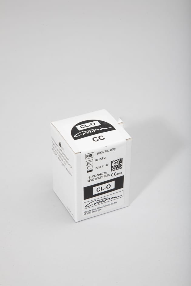 CC / Clear CL-O, 20 g 000273 – Creation Willi Geller International GmbH, Metallkeramik