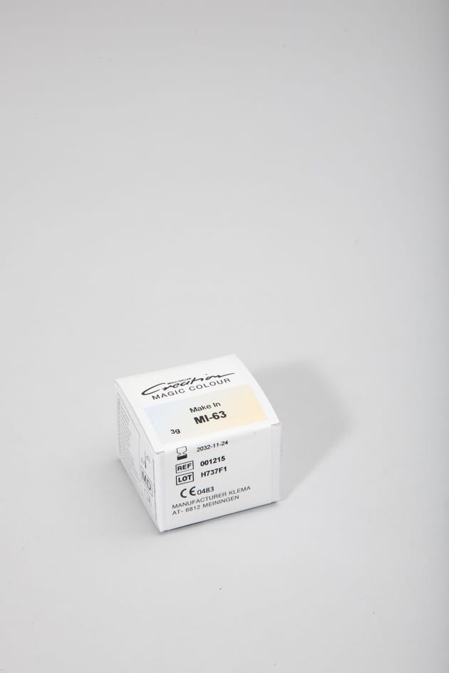 Magic Colour Make In MI-63 honey yellow, 3 g 001215 – Creation Willi Geller International GmbH, Glaskeramik