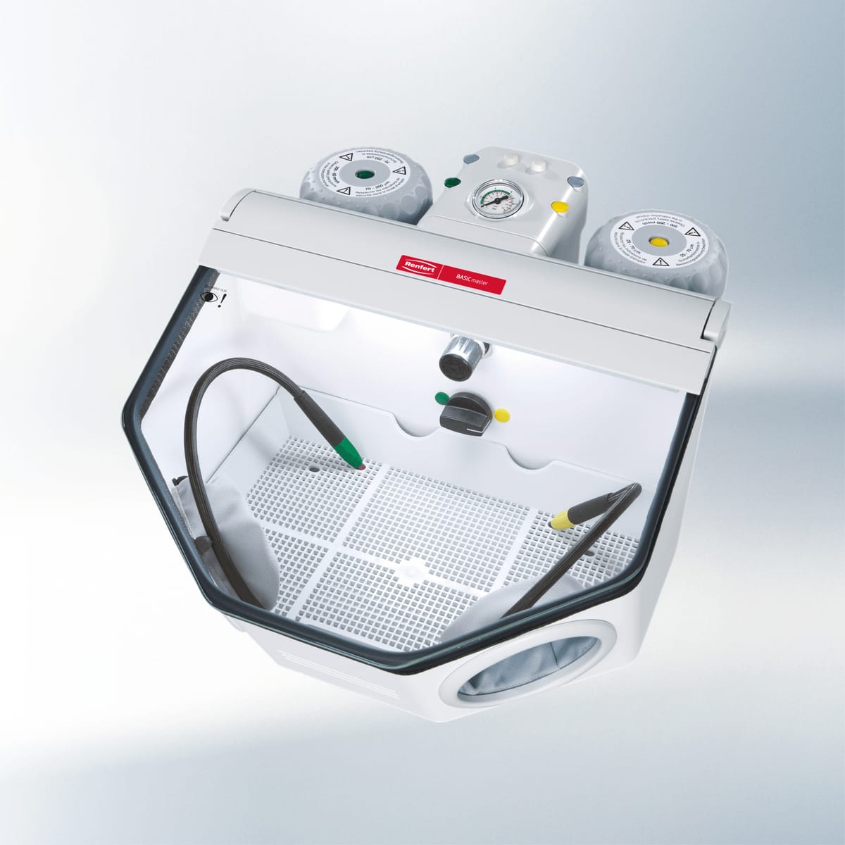 Basic master, 25-70 µm/70-250 µm, 220-240 V 29482025 – Renfert GmbH, Sandstrahlgeräte
