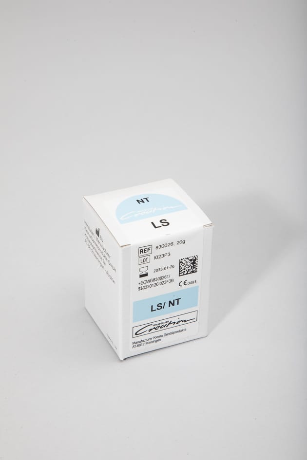 LS / Transpa NT, 20 g 830026 – Creation Willi Geller International GmbH, Lithium-Disilikat