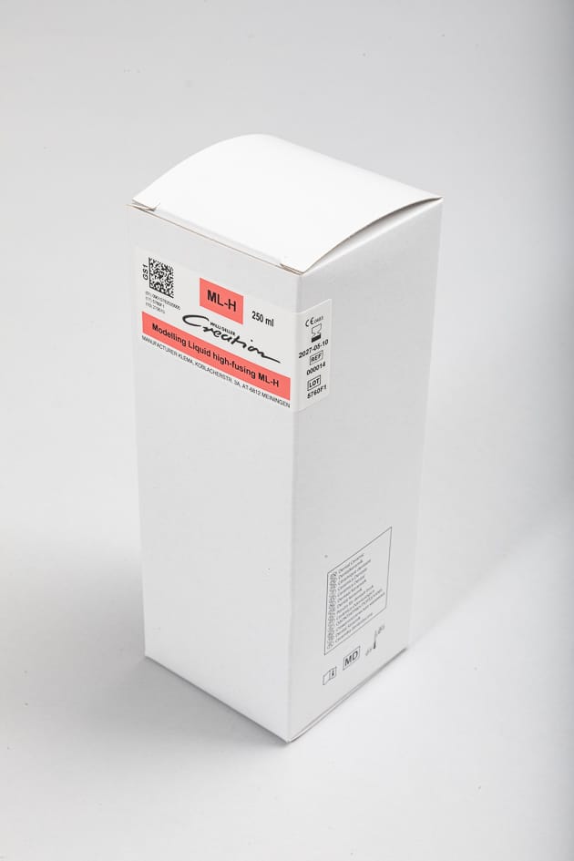 Modelling Liquid high-fusing ML-H, 250 ml 000014 – Creation Willi Geller International GmbH, Sonstige Zahntechnikmaterialien