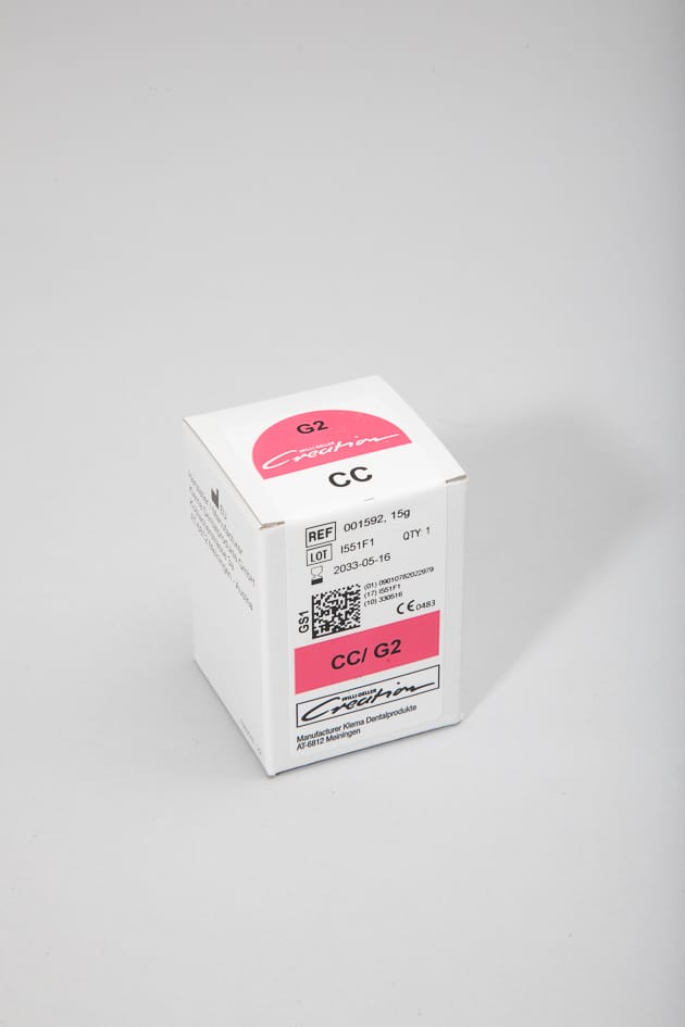 CC / Gingiva G2 dark pink, 15 g 001592 – Creation Willi Geller International GmbH, Metallkeramik