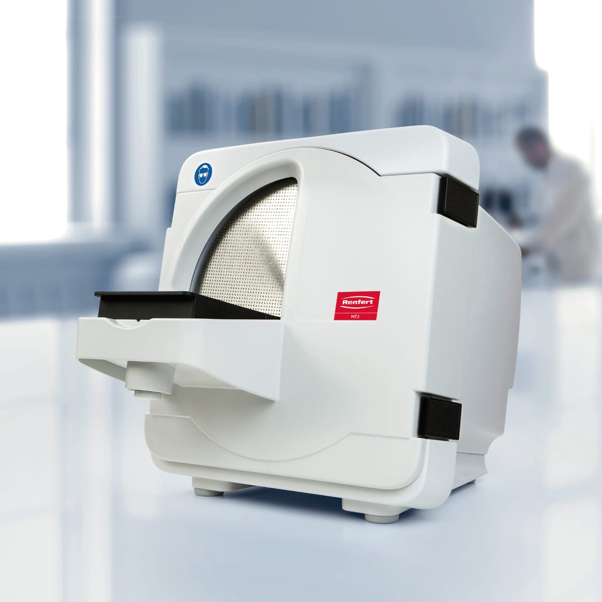 MT3 inkl. Klettfix Trimmerscheibe, 220-240 V 18080000 – Renfert GmbH, Modelltrimmer, Vibratoren, Pinbohrgeräte, Sockler