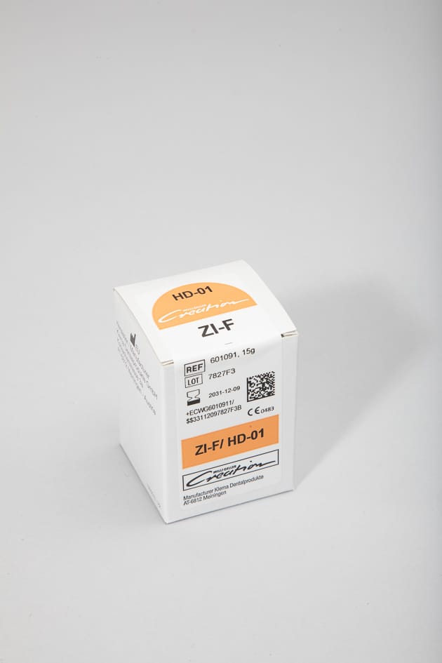 ZI-F / Neck Dentine HD-01, 15 g 601091 – Creation Willi Geller International GmbH, Leucitkeramik