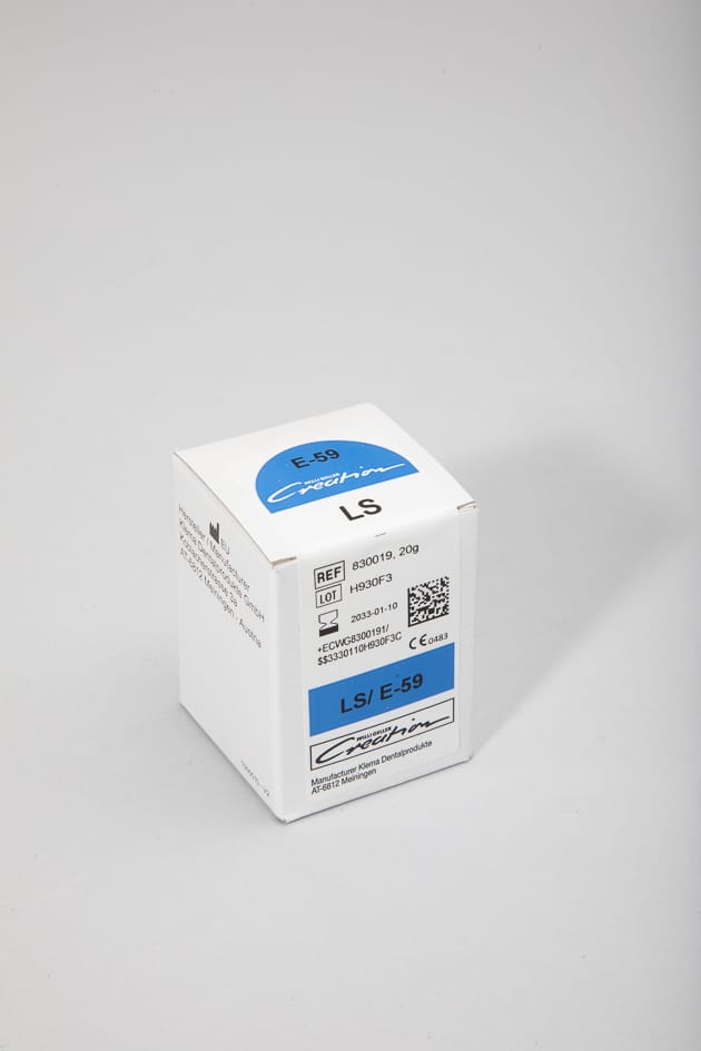 LS / Enamel E-059, 20 g 830019 – Creation Willi Geller International GmbH, Lithium-Disilikat