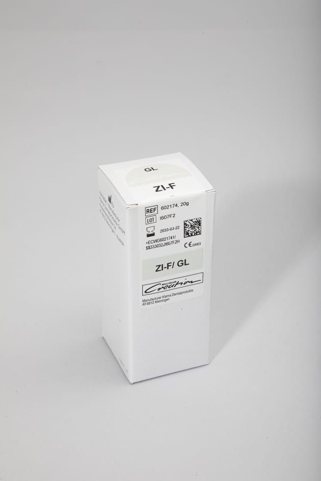 ZI-F / Glaze GL, 20 g 602174 – Creation Willi Geller International GmbH, Leucitkeramik