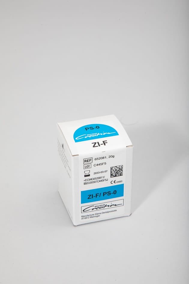 ZI-F / Effect Enamel PS-0 white, 20 g 652081 – Creation Willi Geller International GmbH, Leucitkeramik
