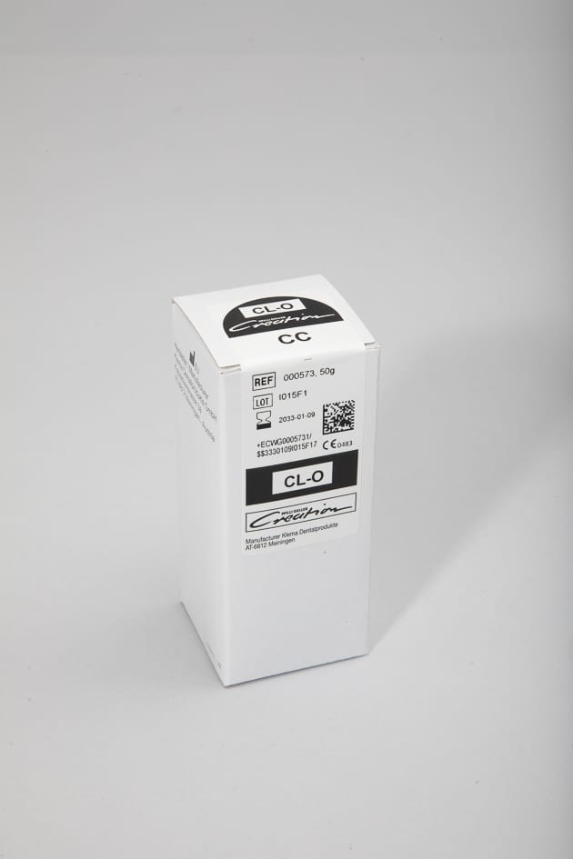 CC / Clear CL-O, 50 g 000573 – Creation Willi Geller International GmbH, Metallkeramik