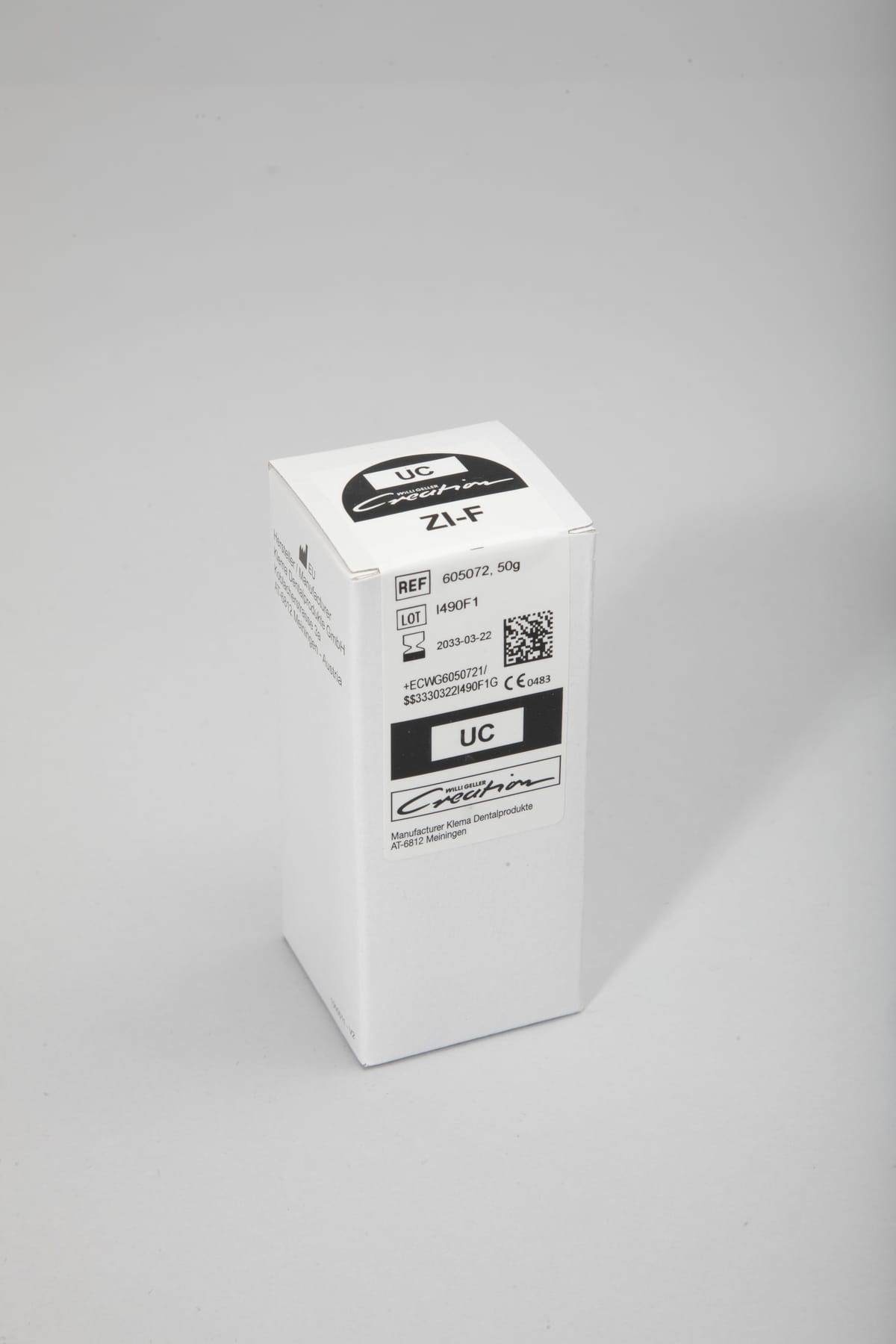 ZI-F / Window UC, 50 g 605072 – Creation Willi Geller International GmbH, Leucitkeramik