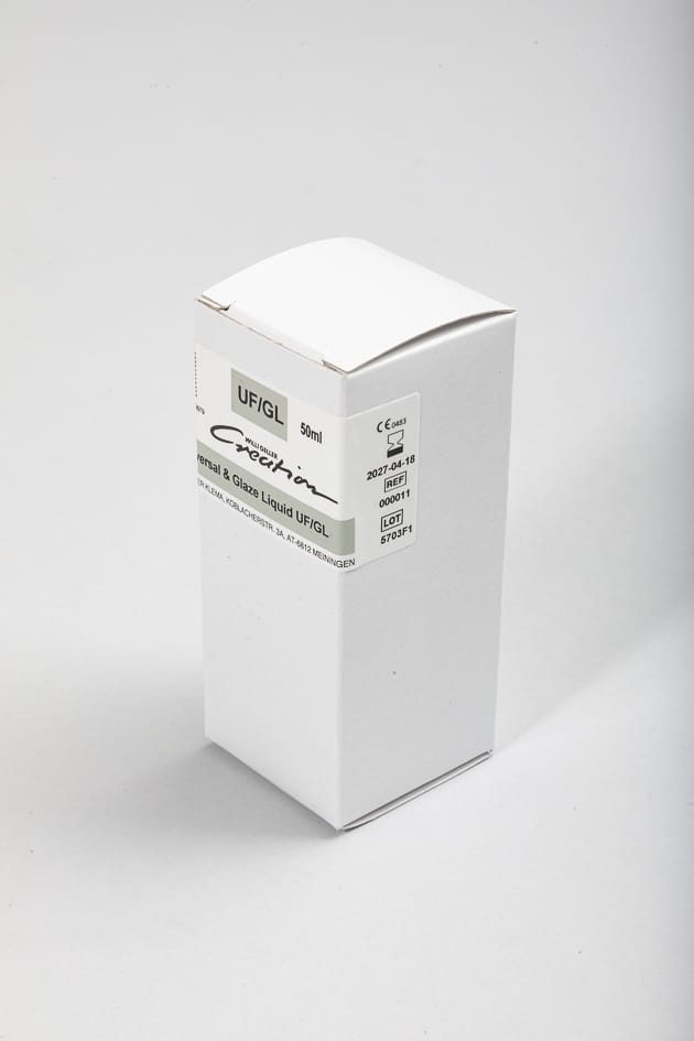 Universal & Glaze Liquid UF/GL, 50 ml 000011 – Creation Willi Geller International GmbH, Sonstige Zahntechnikmaterialien