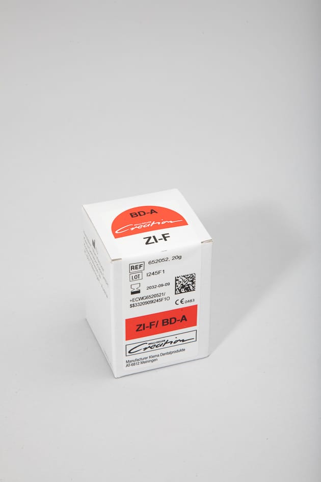 ZI-F / Bleach Dentine BD-A, 20 g 652052 – Creation Willi Geller International GmbH, Leucitkeramik