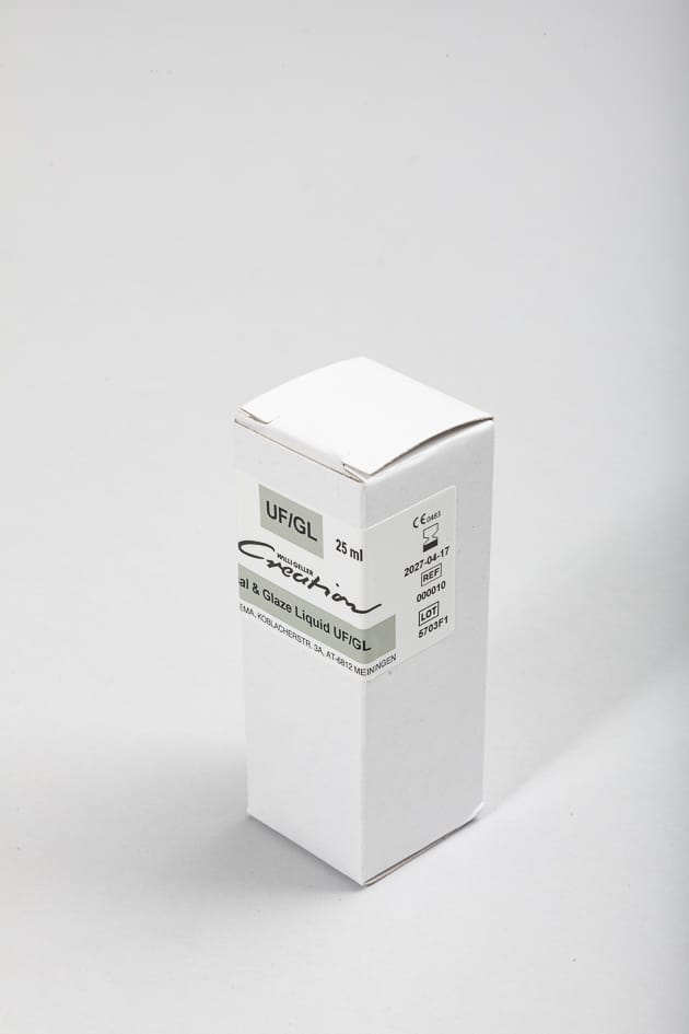 Universal & Glaze Liquid UF/GL, 25 ml 000010 – Creation Willi Geller International GmbH, Sonstige Zahntechnikmaterialien