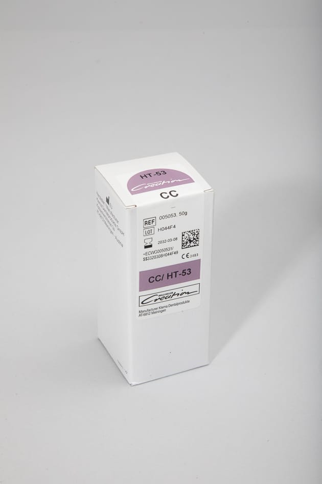 CC / Neck Transpa HT-51 iridescent, 50 g 005051 – Creation Willi Geller International GmbH, Metallkeramik
