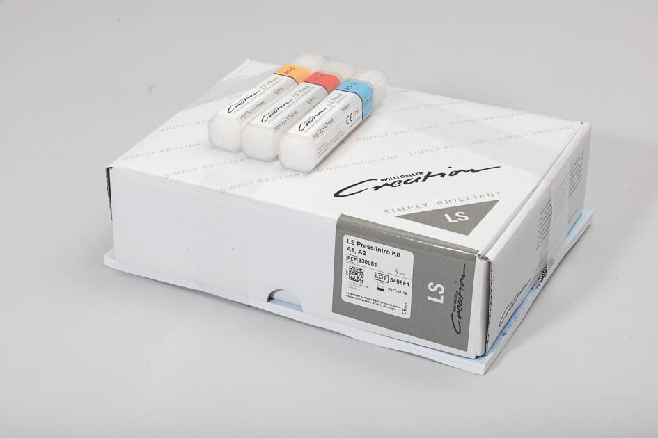 LS Press/ Introduction Kit A1, A2, 1 Kit 830081 – Creation Willi Geller International GmbH, Lithium-Disilikat