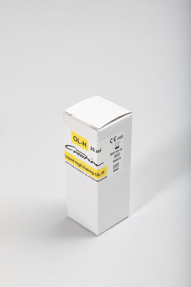 Opaque Liquid high-fusing OL-H, 25 ml 000019 – Creation Willi Geller International GmbH, Sonstige Zahntechnikmaterialien