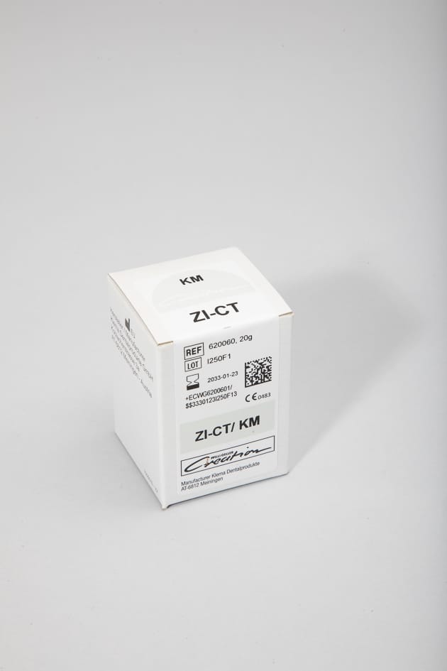 ZI-CT / Correction Powder KM, 20 g 620060 – Creation Willi Geller International GmbH, Leucitkeramik