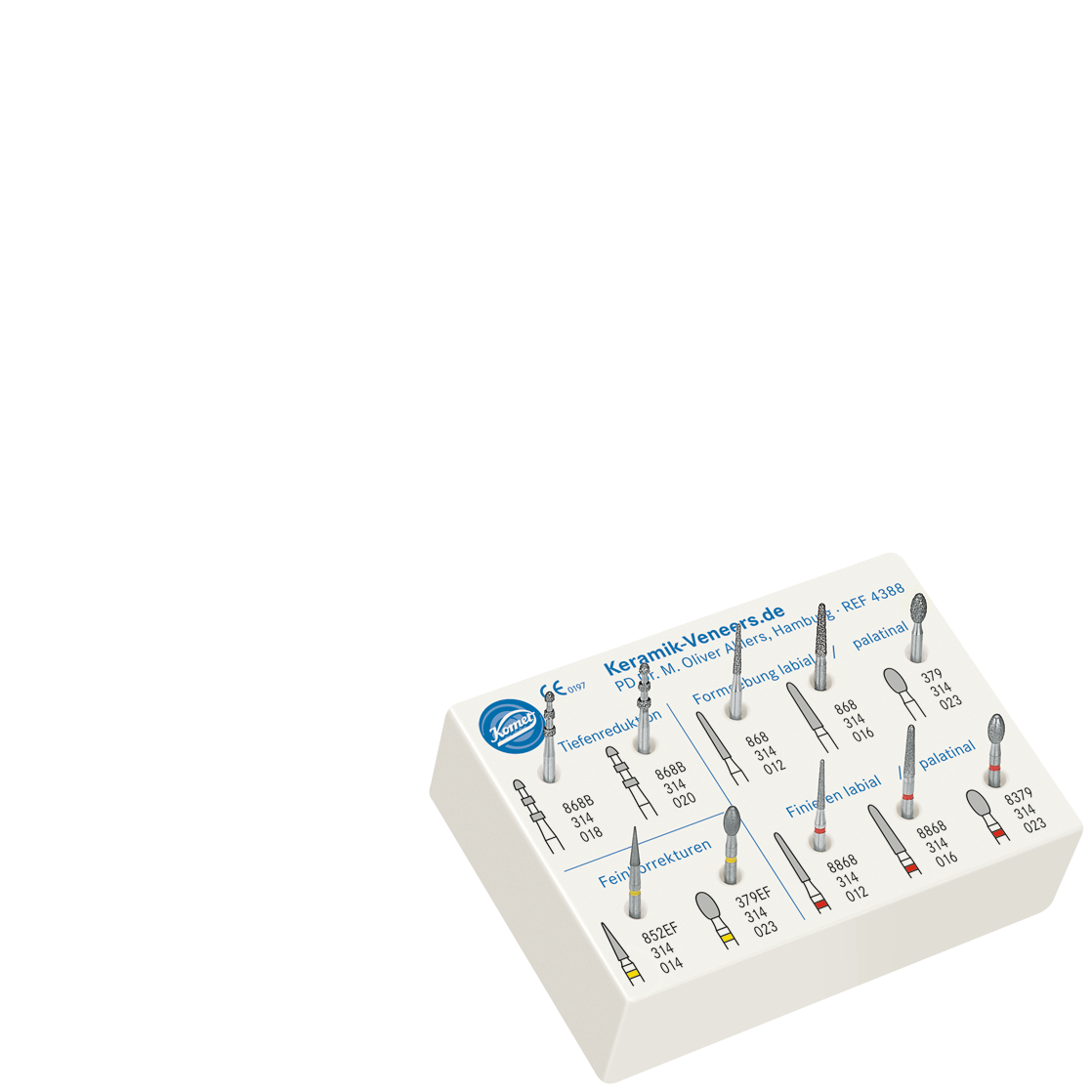 Diamant 4388.314 – Komet Dental, Diamanten