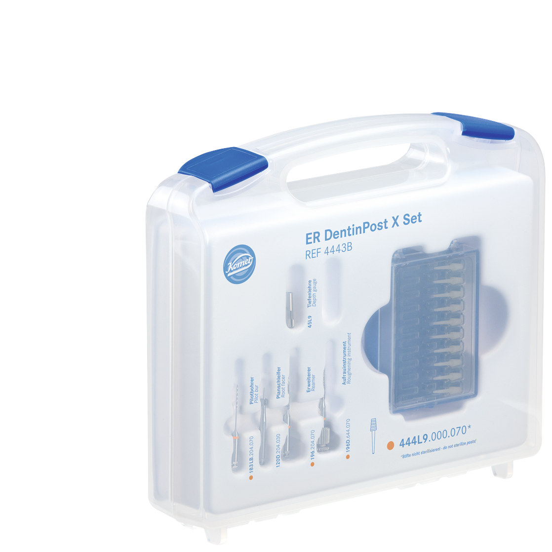 Wurzelstifte 4443 B 4443B.000 – Komet Dental, Stiftsysteme