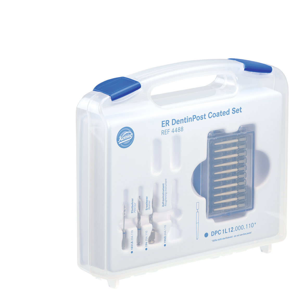 Postendodontische-Versorgung 4488.000 – Komet Dental, Polierer