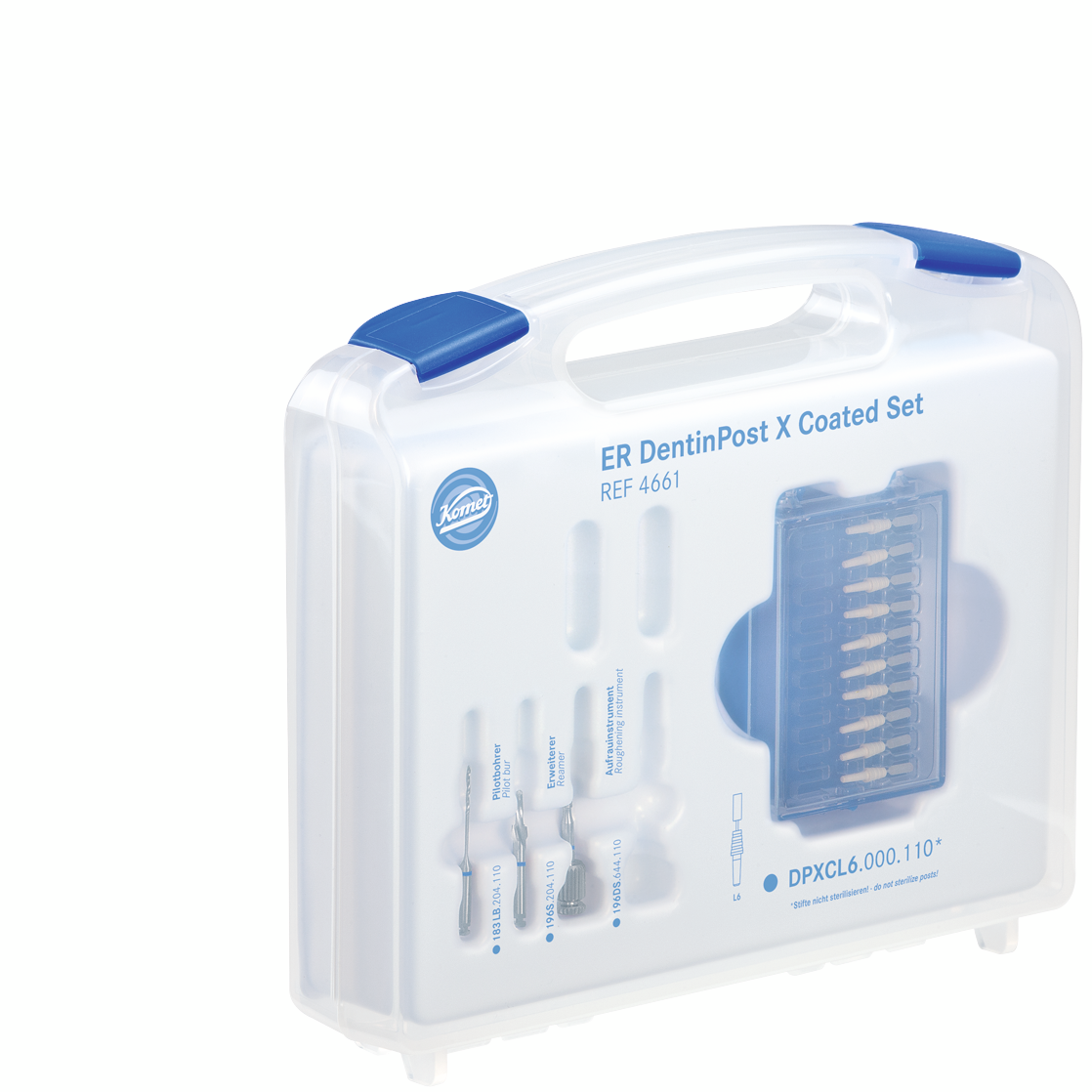 Postendodontische-Versorgung 4661.000 – Komet Dental, Wurzelbehandlung