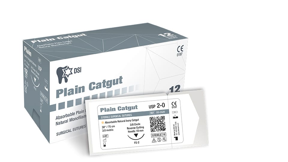Plain Catgut Suture – DSI Dental Solutions Ltd, Nahtmaterial