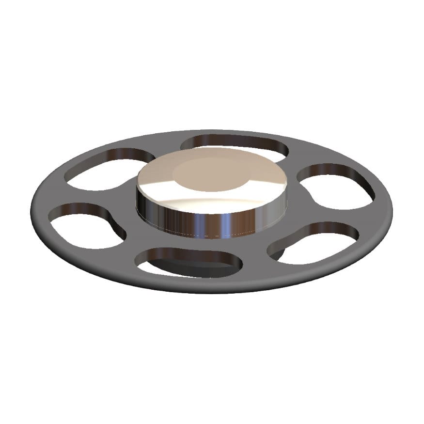 Titanmagnetics® Obturatormagnet X-Line D4,8/H2,5 Universal mit Retentionsring – steco, Sonstiges