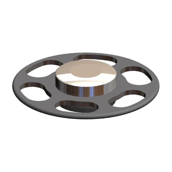 Titanmagnetics® Obturatormagnet X-Line D4,8/H2,5 Universal mit Retentionsring