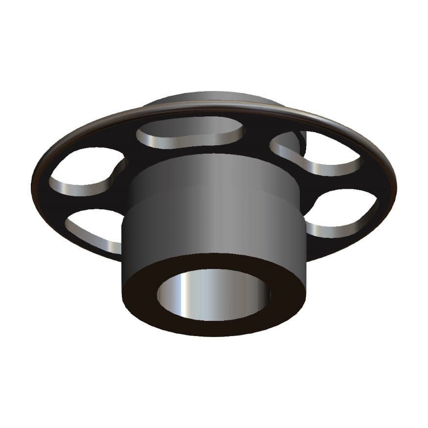 Titanmagnetics® Epithesenmagnet T-Line D5,8/H5,7 Universal mit Retentionsring – steco, Sonstiges