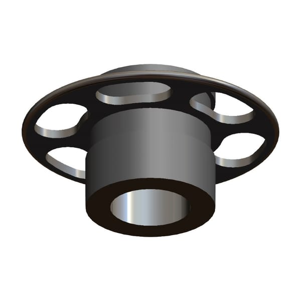 Titanmagnetics® Epithesenmagnet T-Line D5,8/H5,7 Universal mit Retentionsring