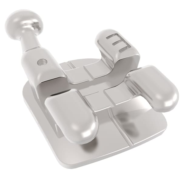 Mini-Taurus Zweiteilige Edelstahlbrackets Standard Edgewise RX schweißbar – 10er-Packung