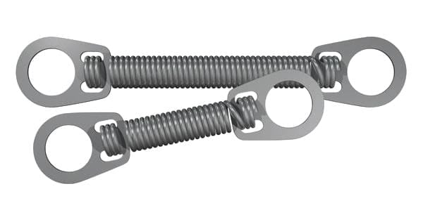 Nickel-Titan-Zugfedern Geschlossene Spirale 10er-Pack
