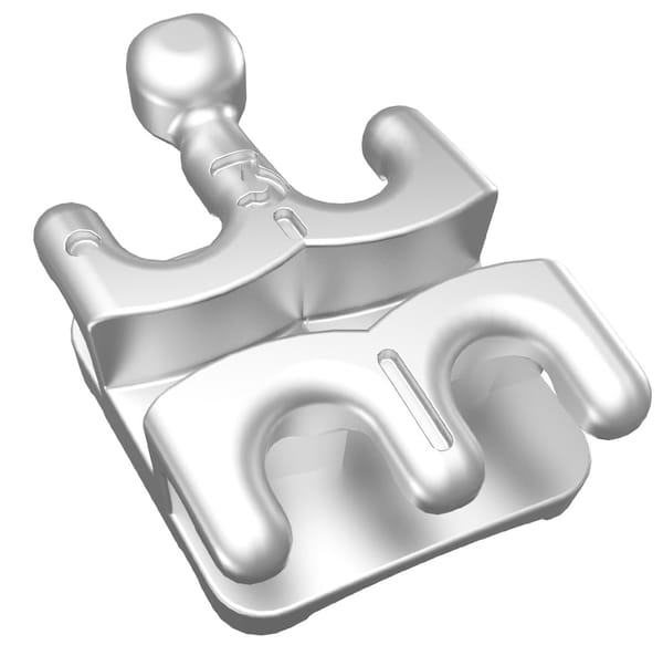 Synergy FX Einteilige Edelstahl-Brackets SWLF Rx, 10er-Pack