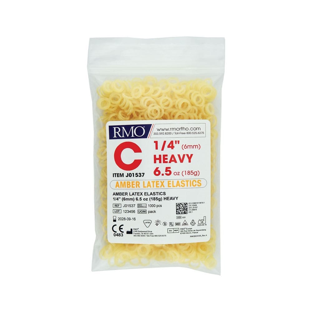 BULK LATEX ELASTICS 1/4" 4.5OZ MEDIUM RED B (PK1000) – RMO, Ketten