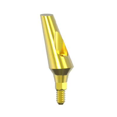 Angulated titanium abutment 25 deg Ø3.8 mm – CORTEX Dental Implants Industries Ltd., Abutments