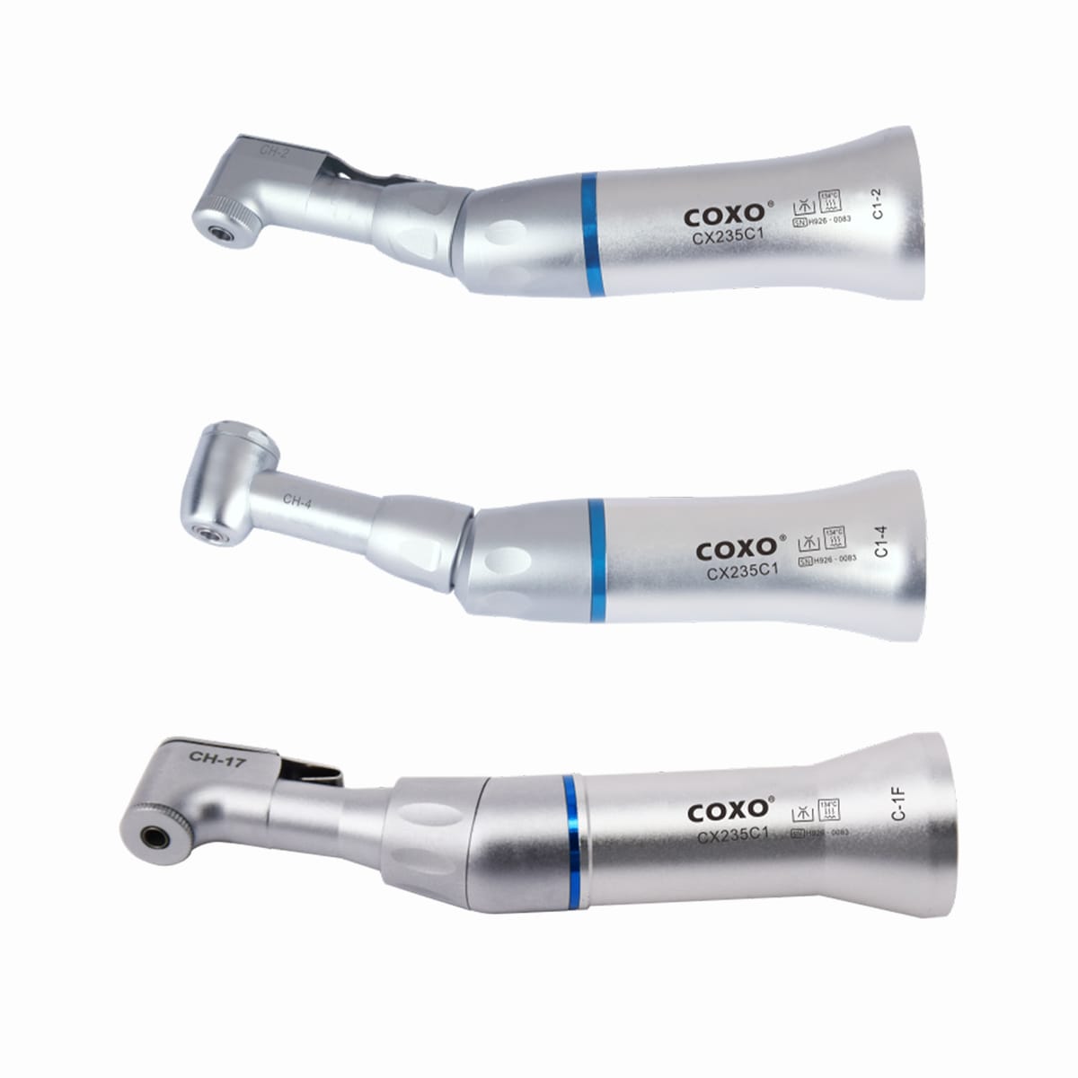 CX235C1 Series Geared Angle Handpiece – Coxo Medical Instrument Co., Ltd, Handstücke