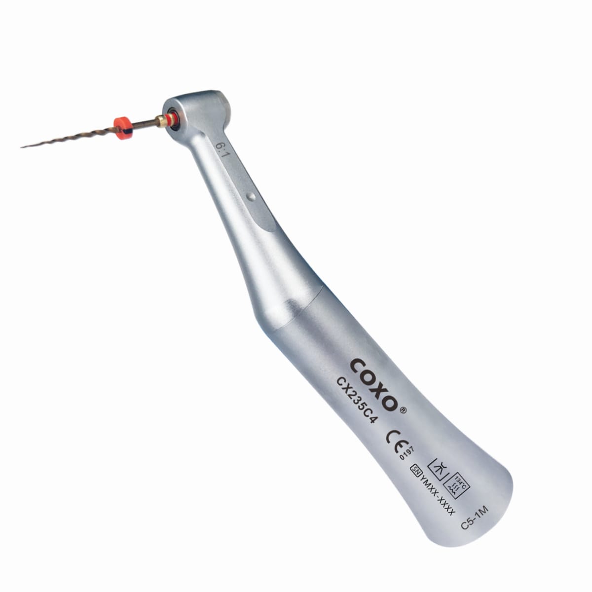 C5-1M Geared angle handpiece – Coxo Medical Instrument Co., Ltd, Handstücke