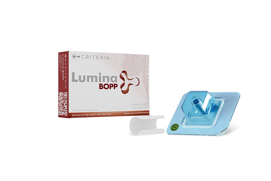 Lumina-BOPP – Barrera de polipropileno – CRITERIA INDUSTRIA E COMERCIO DE PRODUTO PRODUTOS MEDICINAIS E ODONTOLOGICOS LTDA, Implantologie
