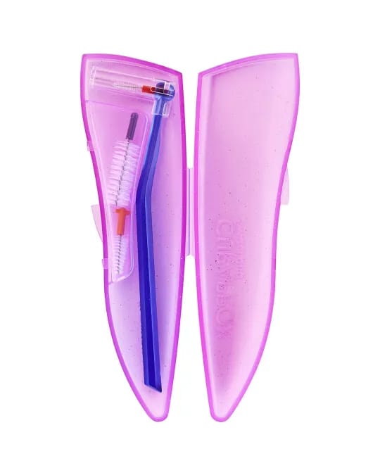 CPS-Ortho-Set – Spangenpflege unterwegs – Curaden AG, Interdentalbürsten