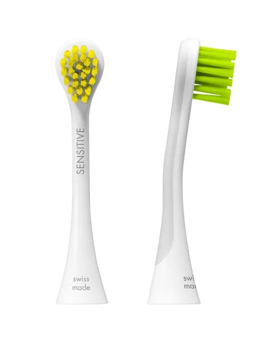 Brush head sensitive for Hydrosonic yellow-green