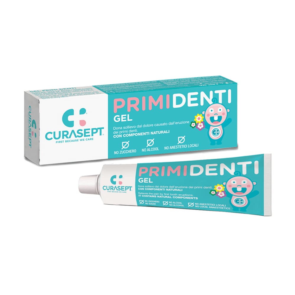 CURASEPT FIRST TEETH GEL – CURASEPT SpA, Prophylaxe, Patienteninfo, Bleaching