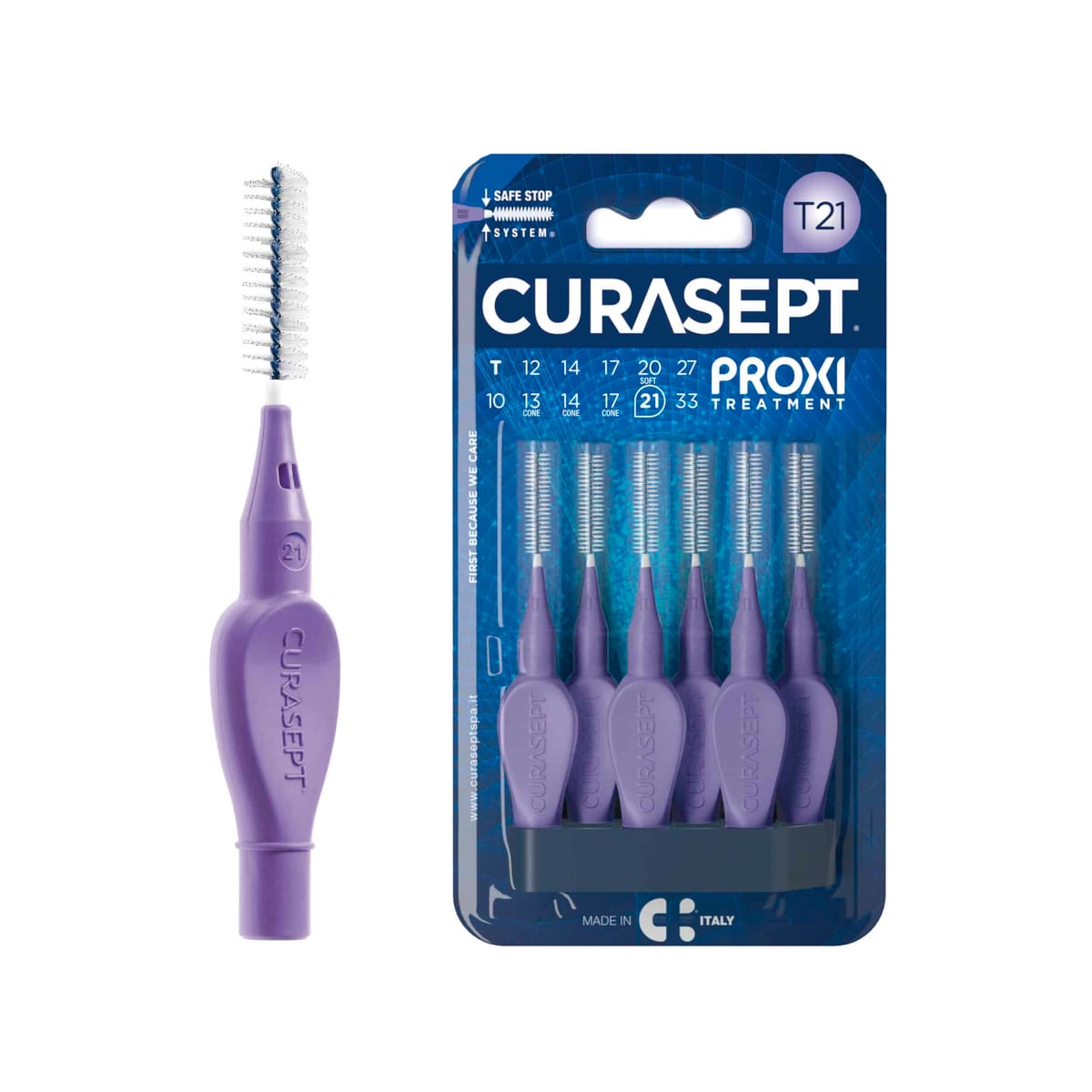 Curasept Proxi Treatment Interdental Brush T21 – CURASEPT SpA, Interdentalbürsten
