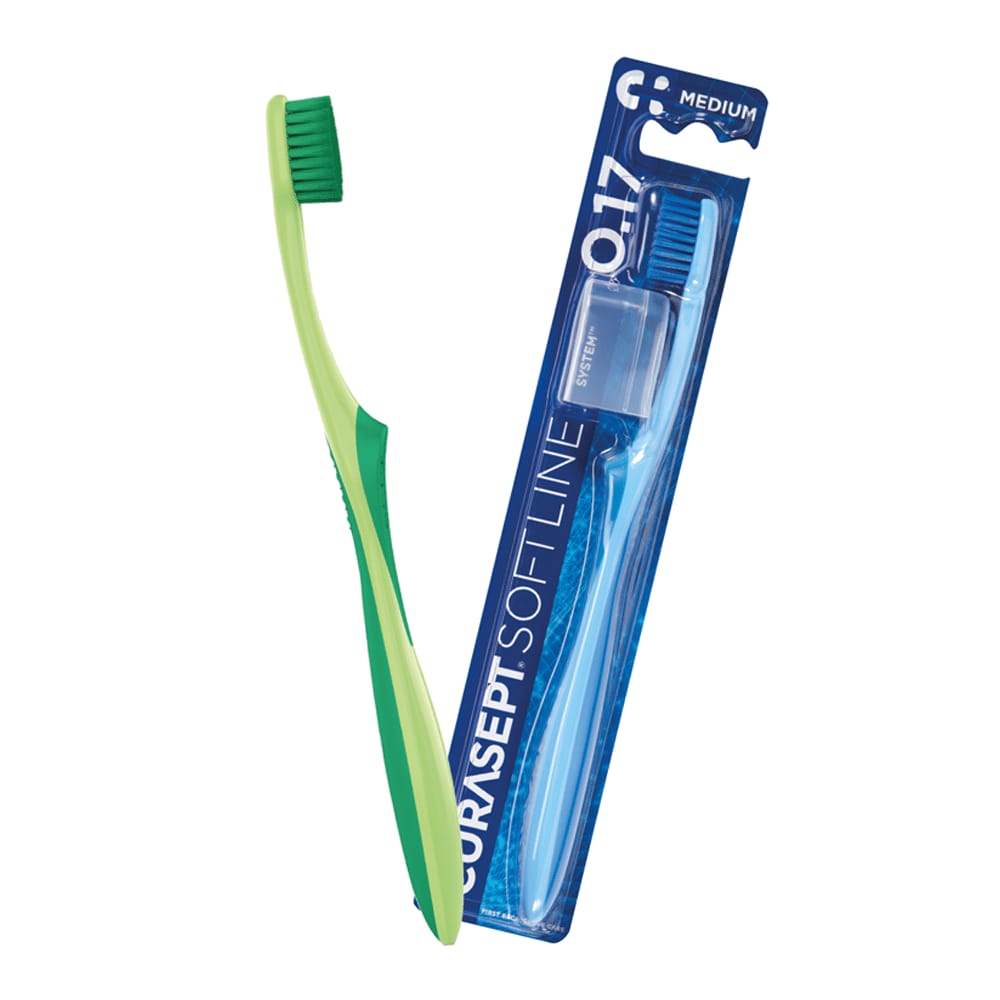 CURASEPT SOFTLINE TOOTHBRUSH – MEDIUM 017 – CURASEPT SpA, Zahnbürsten