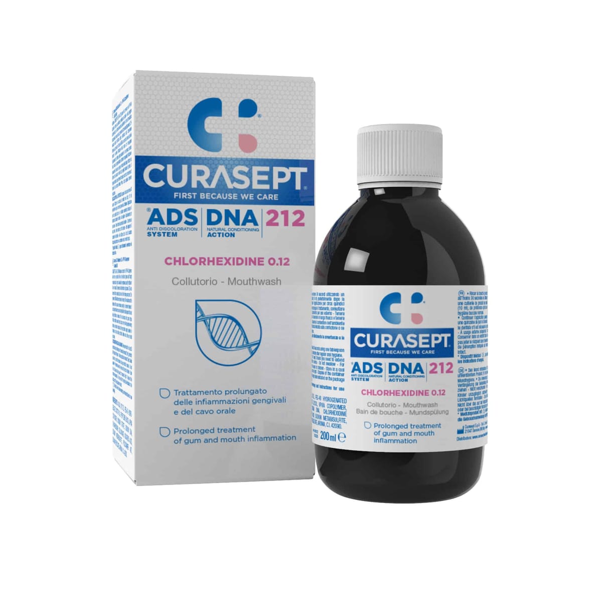 CURASEPT ADS | DNA 212 MOUTHWASH – CURASEPT SpA, Mundspüllösungen