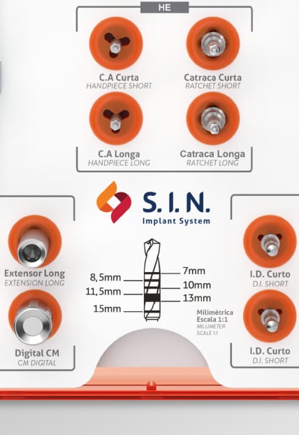 Surgical Kit Tryon – S.I.N. (Solutions + Innovations = New Smiles), Systemunabhängige Instrumente und Zubehör