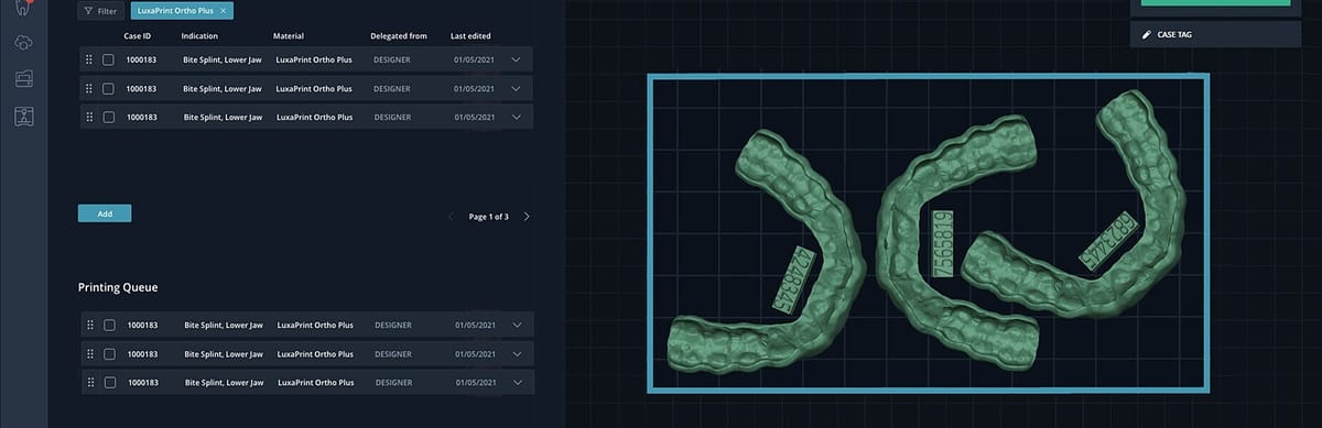 DentaMile connect Multifile Printing – DMG, CAD/CAM-Software