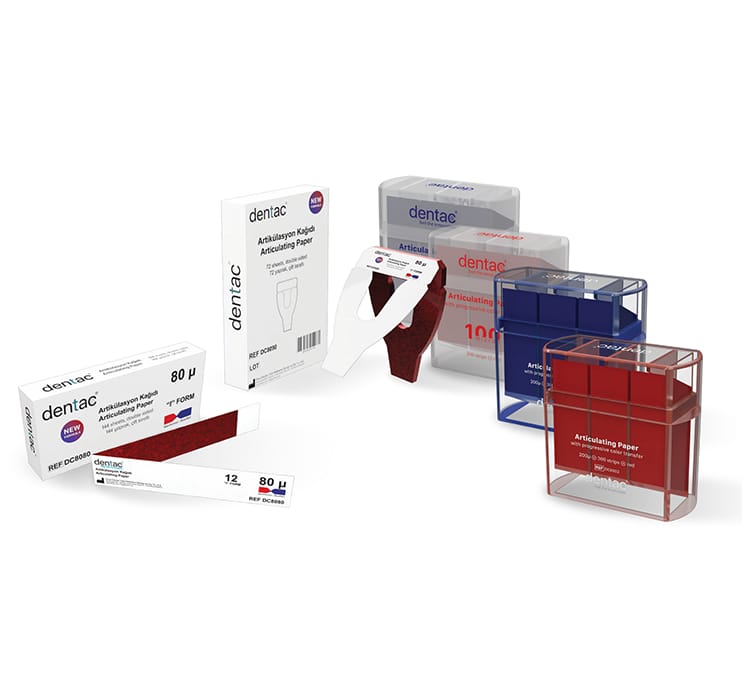 Articulation Paper – Oncu Dental A.S, Artikulationspapier,-seide,-band