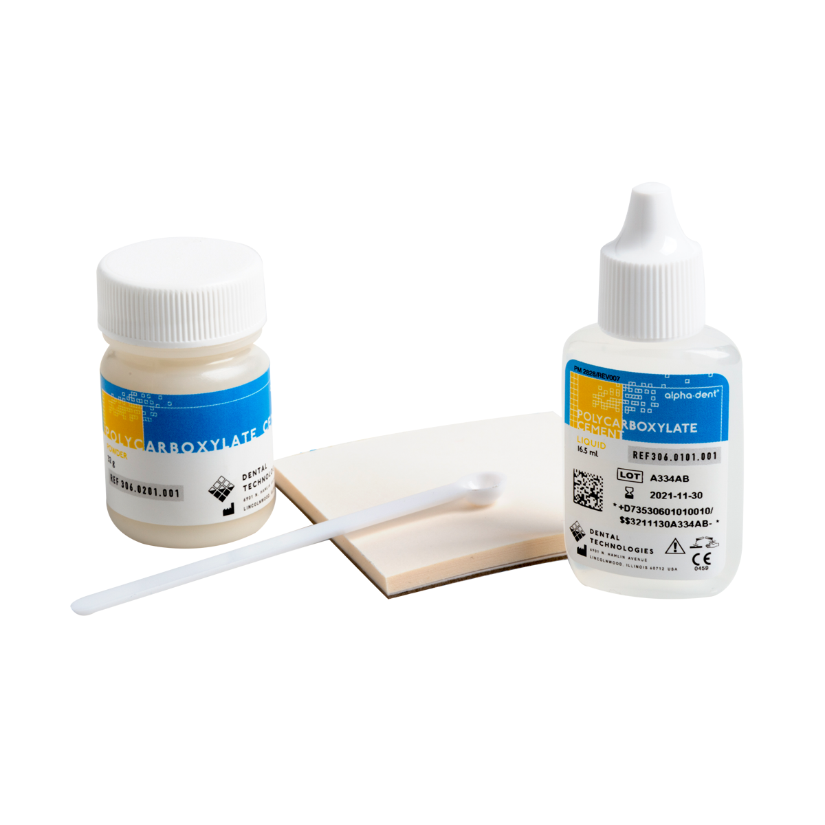 ALPHA-DENT ® POLYCARBOXYLATE CEMENT – Dental Technologies, Inc., Zemente